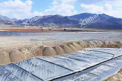 Mongolia 3 million tpa gold heap leaching plant pic Mongolia 3 million tpa gold heap leaching plant pic